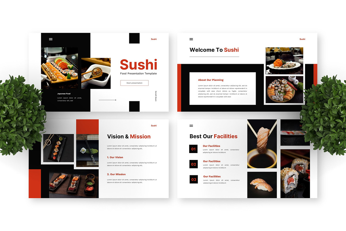 Sushi - Food Keynote preview 3