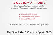 Airport Maps Bundle SVG Vector Files, a Transportation Illustration by AdrianDragne (Thumbnail 6 of 9)