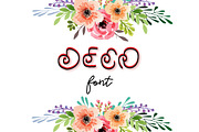 Autumn Fonts Bundle - 20 deco fonts, a Script Font by Zmapist (Thumbnail 16 of 17)