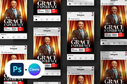 Maximal Portrait Church Event Flyer, a Social Media Template by Vintage Impressions (Thumbnail 4 of 6)