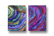 Agate 2 watercolor collection, a Texture Graphic by digital_essence (Thumbnail 6 of 12)