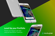 Iphone 7 Mockup Flying White, an iPhone Mockup by mockuptain (Thumbnail 5 of 7)