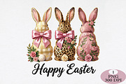 Brush Stroke Happy Easter PNG, an Illustration by Daily.Designs (Thumbnail 1 of 5)