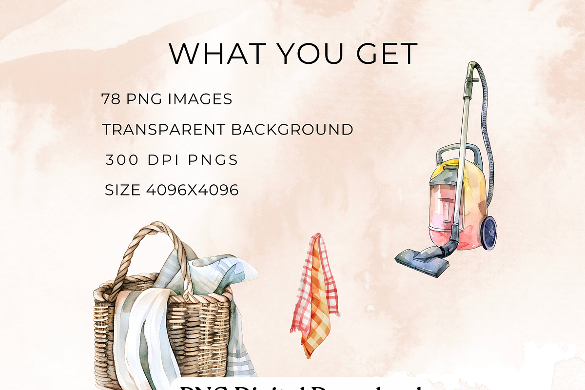 Cleaning business clipart, a Work Illustration by Anca Digital Vibe (Photo 6 of 6)