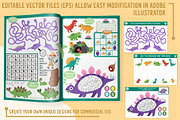 Dinosaur games and activities, an Education Illustration by Lexi Claus (Thumbnail 13 of 15)
