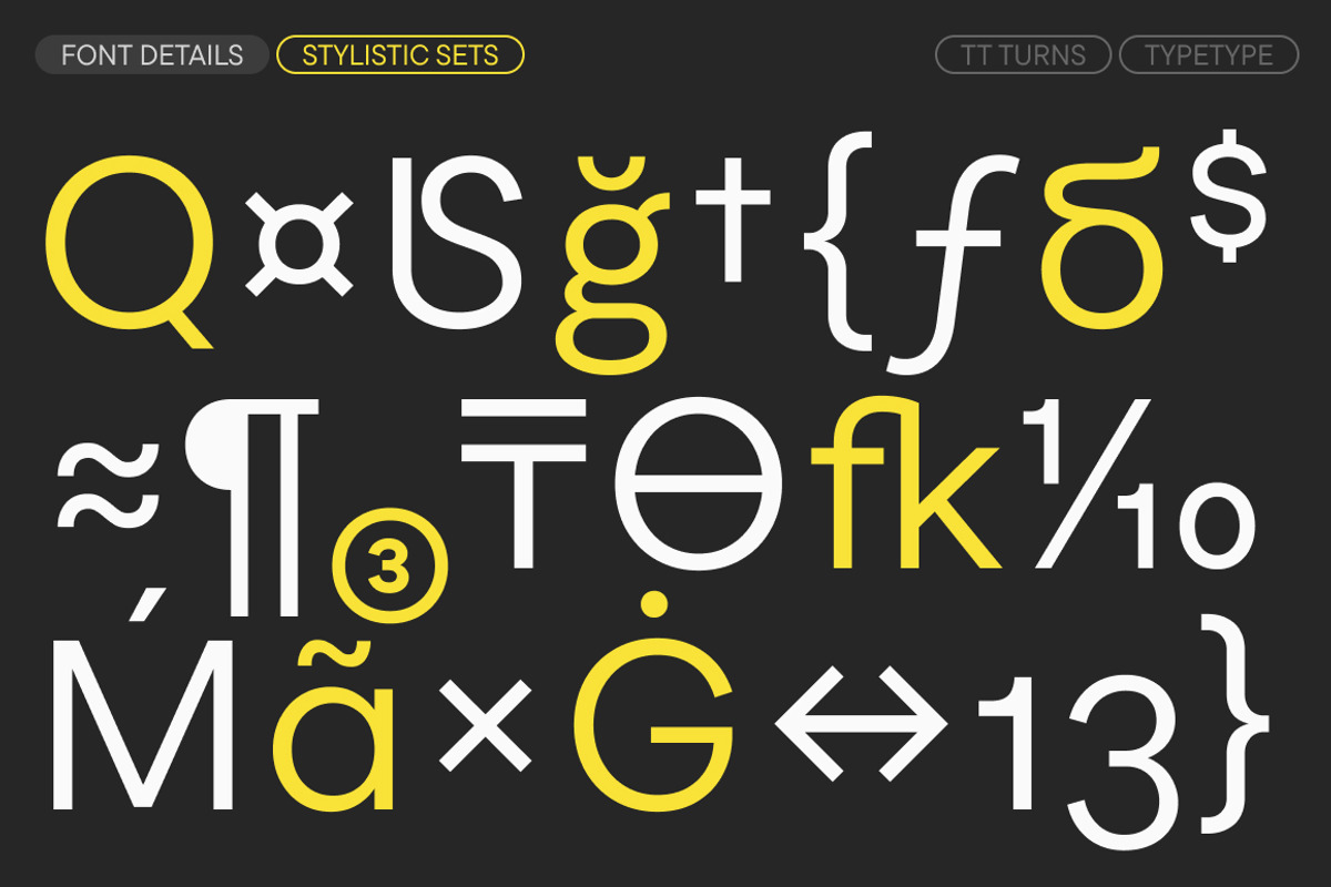 TT Turns, a Sans Serif Font by TypeType (Photo 23 of 26)