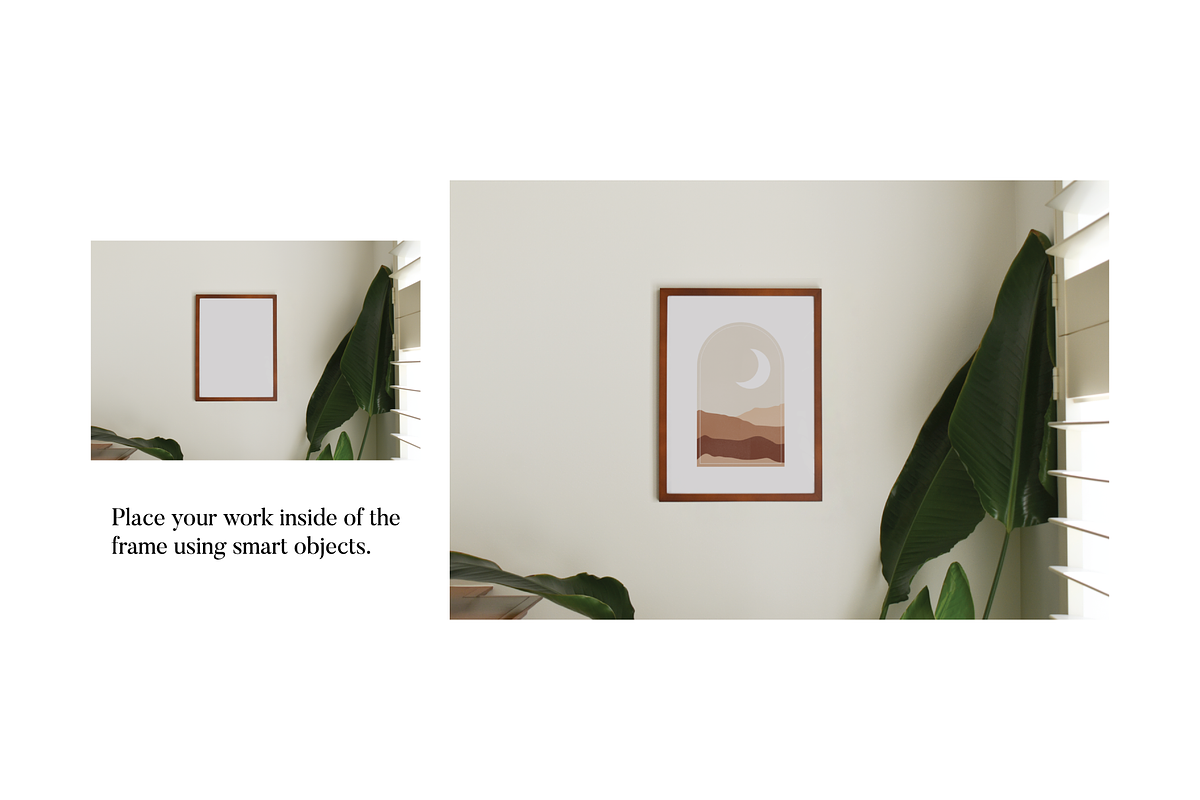 Frame Mockup Duo - Auburn, a Household Mockup by Saguaro Digital (Photo 4 of 6)