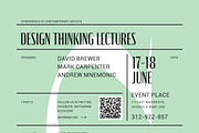 Design Conference Event Poster, a Flyer Template by Danil Polshin (Thumbnail 6 of 9)