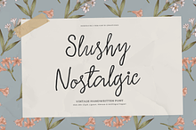 Slushy Nostalgic Vintage Handwritten