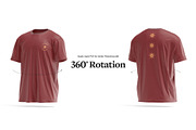 Oversized 360 T-shirt Mockup, a Shirt Mockup by rebrandy (Thumbnail 2 of 12)