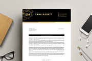 Fashion Resume Template for MS Word, a Resume Template by This Paper Fox (Thumbnail 3 of 5)