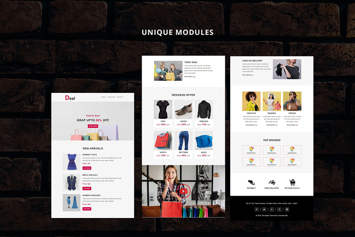 Deal - Responsive Email Template, an Email Template by evethemes (Photo 3 of 3)