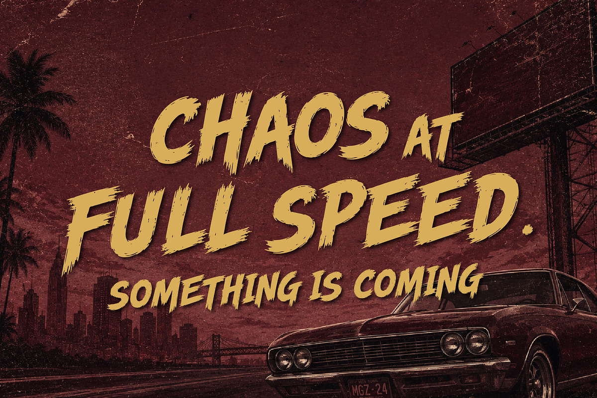 Runster Dread - Raw Intense Font, a Handwritten Font by HypeWorksCo (Photo 4 of 16)