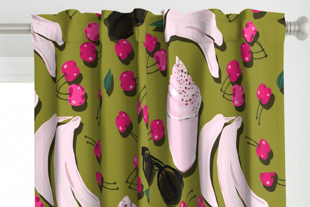 Summer modern fruits and sweet table, a Pattern Graphic by Cotton Melon pattern Shop (Photo 3 of 5)
