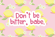 Tasty Lemonade - A Handwritten Font, a Handwritten Font by Beck McCormick (Thumbnail 6 of 10)