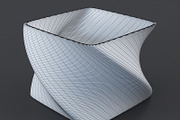 White/Black vases collection, a Furniture 3D Model by RC graphics (Thumbnail 21 of 24)