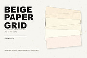 Beige Paper Textures. Vector kit, a Texture Graphic by Debar's Shop (Thumbnail 1 of 8)