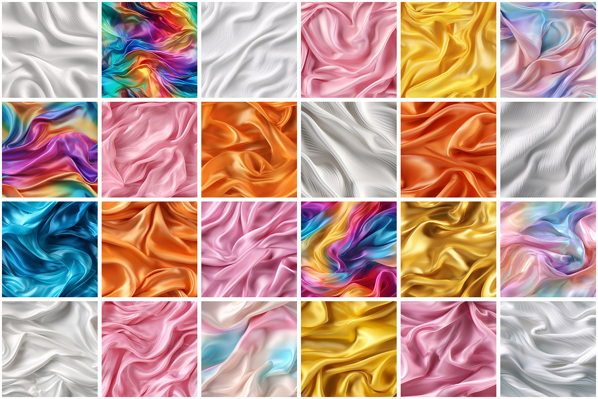 Luxury Silk Fabric Texture Pattern, a Pattern Graphic by Forhadx5 (Photo 3 of 8)
