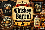 Whiskey Barrel, a Serif Font by Wow Magic (Thumbnail 5 of 6)