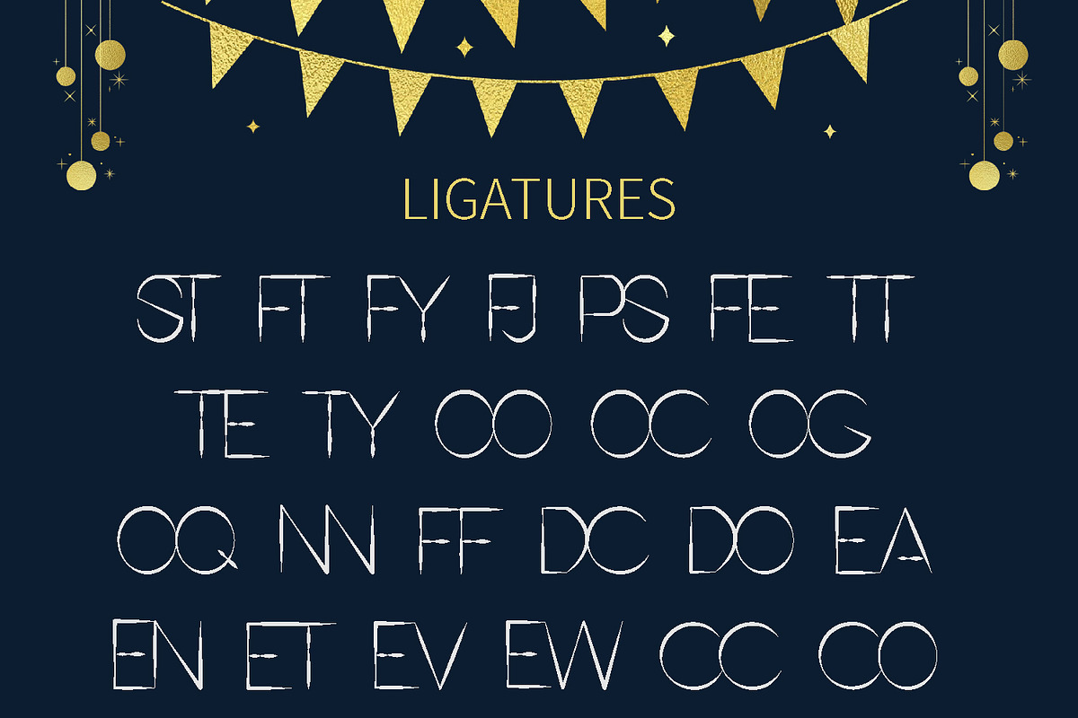 Winter Holidays Sans Serif Font, a Sans Serif Font by Yiru Chen Studio (Photo 9 of 15)