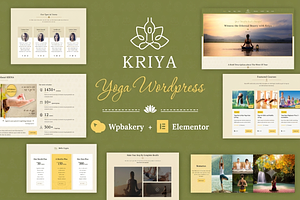 Kriya - Yoga WordPress Theme, a WordPress Template by ThemesRain