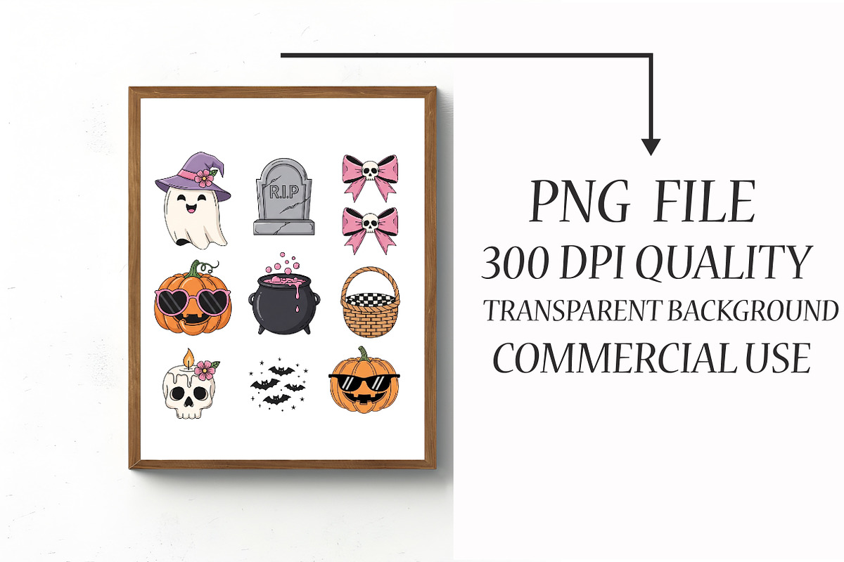Hallowee Spooky Sublimation, an Illustration by Libby Wishes (Photo 4 of 6)