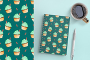 Lime cream summer seamless patterns, a Pattern Graphic by Dreamline Desings (Thumbnail 9 of 9)