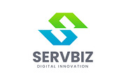 Servbiz I S Letter Logo, a Branding & Logo Template by FlyeredTemplate (Thumbnail 2 of 3)