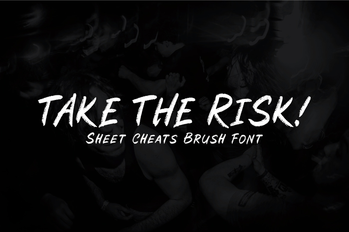 Sheets Cheats - Handwritten Brush, a Handwritten Font by tebaltipislab (Photo 2 of 10)