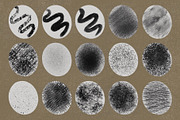 Grunge Procreate Texture Brushes, a Brush Add-On by KJP Designs (Thumbnail 4 of 11)