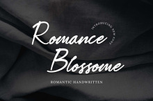 Romance Blossome Handwritten Font