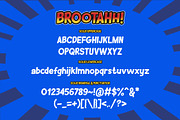 Brootahh Comic Typeface, a Sans Serif Font by alit design (Thumbnail 5 of 16)