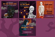 Halloween Real Estate Templates, a Social Media Template by DesignKora (Thumbnail 7 of 7)
