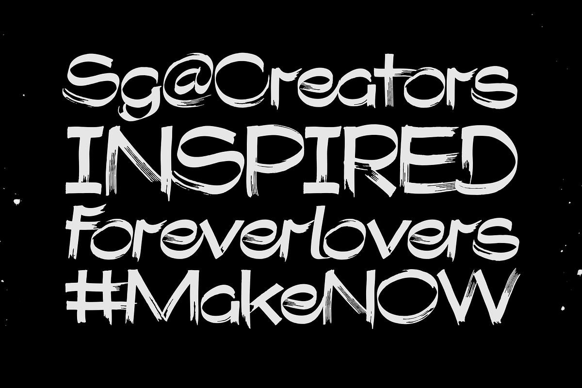 Agosto – Font Kit, a Script Font by Stefano Giliberti (Photo 6 of 10)