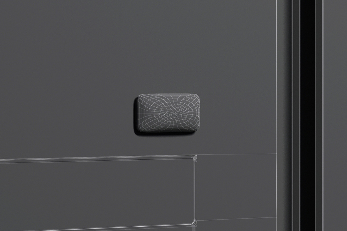 White Rectangle Magnet 3D Model, an Object 3D Model by rebrandy (Photo 8 of 9)