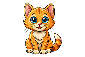 Baby cat, an Illustration by Mark1987