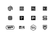 120 Simple Logos, a Branding & Logo Template by hellothere (Thumbnail 10 of 11)