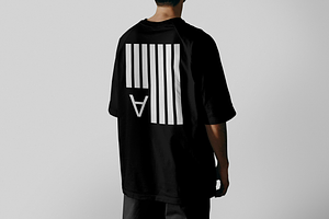 T-shirt Back Mockup