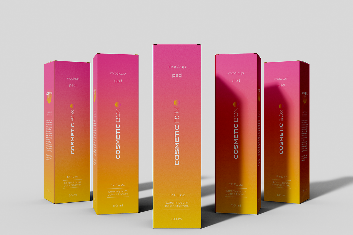 Vertical Boxes Mockup, an Advertising Mockup by Hubzway (Photo 2 of 2)