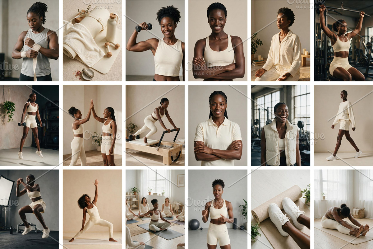 Black Woman Wellness Stock Photos, a Sports & Recreation Photo by Selenique Studio (Photo 7 of 12)