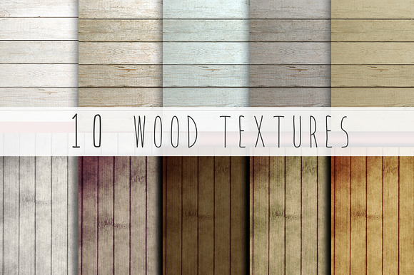 10 Wood Textures