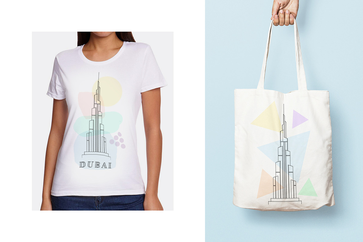 Dubai - Skyline, an Outline Icon by Uniko Studio (Photo 6 of 6)