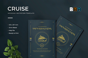 Cruise - Wedding Invitation