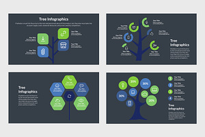 Tree Vector Infographics Template