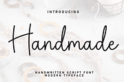 Handmade | Script Font, a Handwritten Font by Scratchones (Thumbnail 1 of 8)