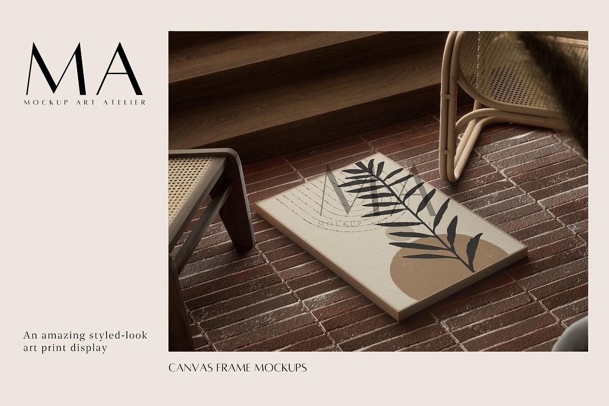 Japandi Frame Mockup Bundle, a Household Mockup by Mockup Art Atelier (Photo 5 of 21)