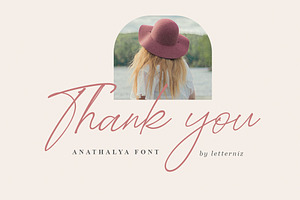 Anathalya Script Font