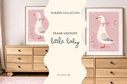 Little Baby Nursery Frame Mockup, a Household Mockup by Coco & Cub Studio (Thumbnail 1 of 10)