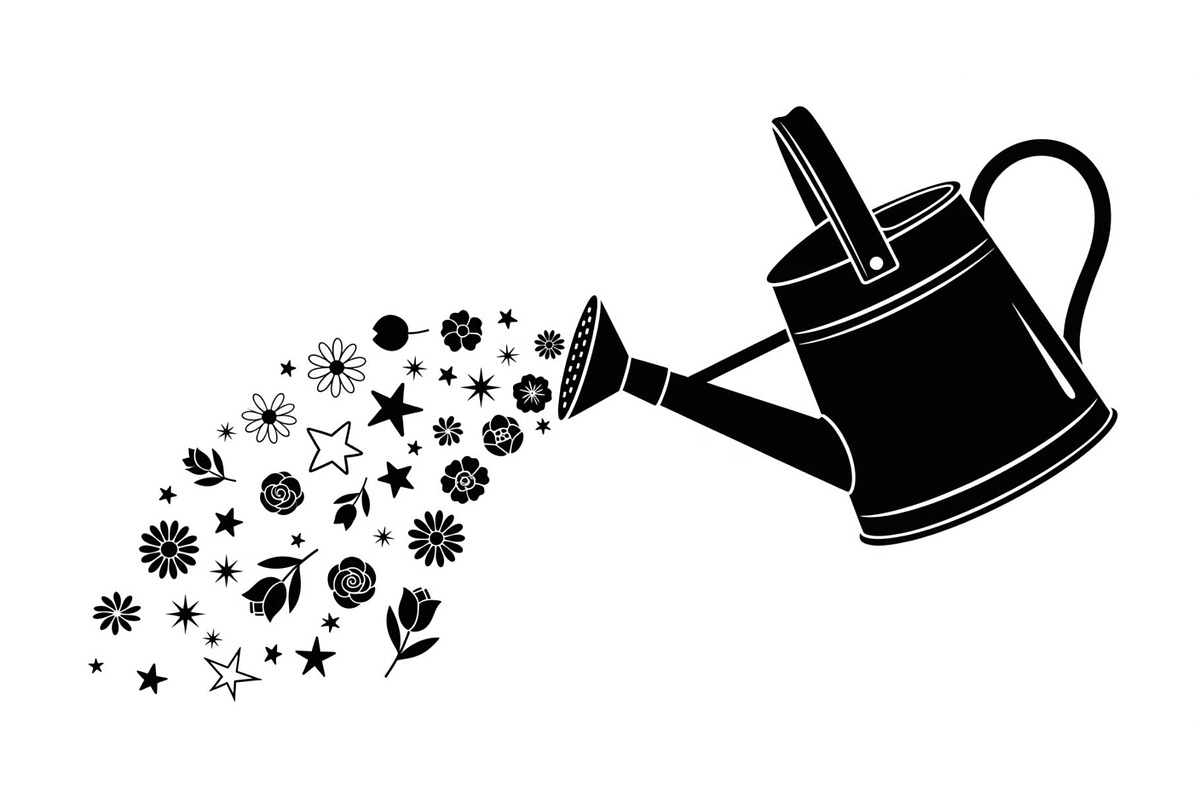 Watering Can Silhouette Bundle, an Illustration by Gaye Art (Photo 16 of 31)