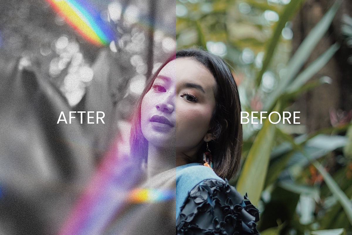 Flare Lighting Retro Photo Effect, a Layer Style Add-On by WudelMbois Studio (Photo 2 of 3)
